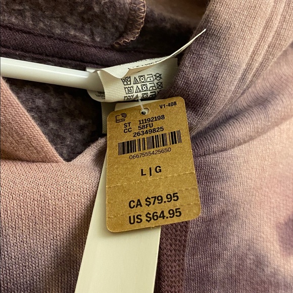 NEW WITH TAGS VS PINK Sweatshirt Dress Large - Picture 3 of 5